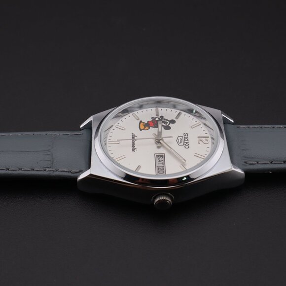 Vintage Seiko Mickey Mouse Automatic Japanese Movement D/D Men's Wrist Watch - Picture 7 of 14